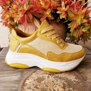 Women Chunky High Platform Wedge Shoes